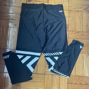 Alala black and white tights -size M